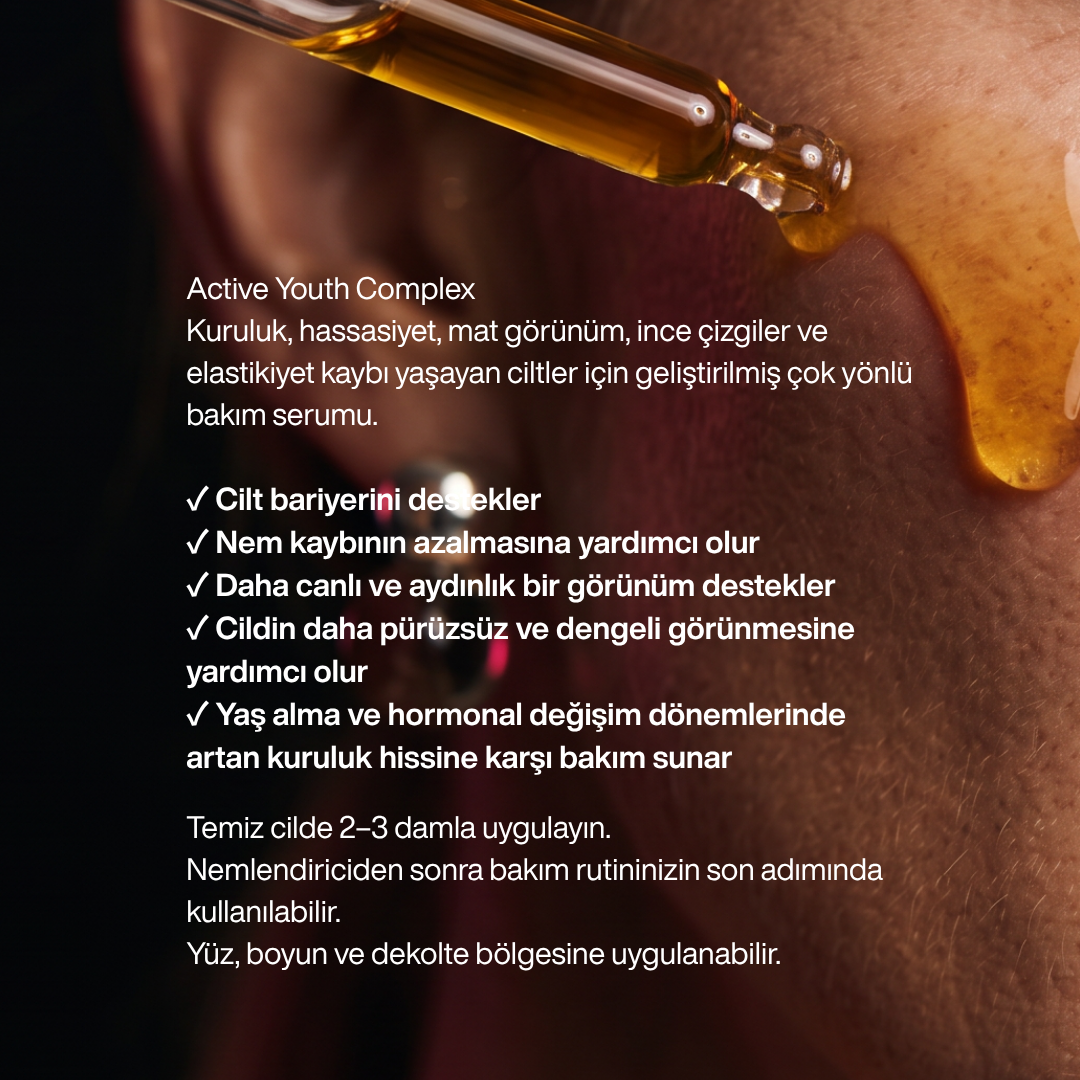 Active Youth Complex – Advanced Bioidentical Skincare for Menopausal Skin